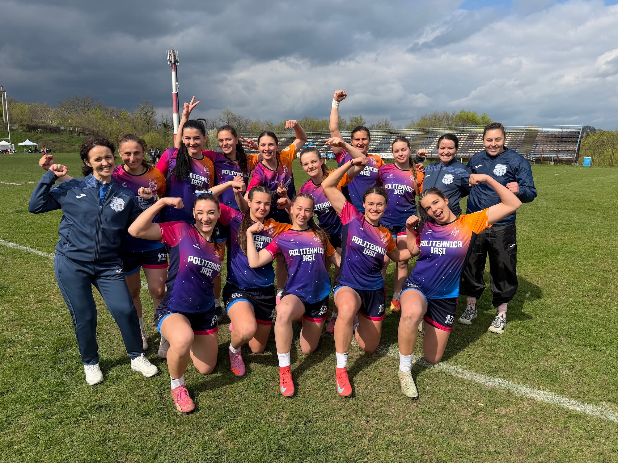 Rugbistele de la CS Politehnica Iași șarjează spre un nou titlu național